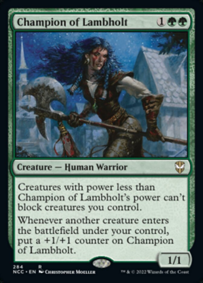 Champion of Lambholt [Streets of New Capenna Commander] | Red Riot Games CA