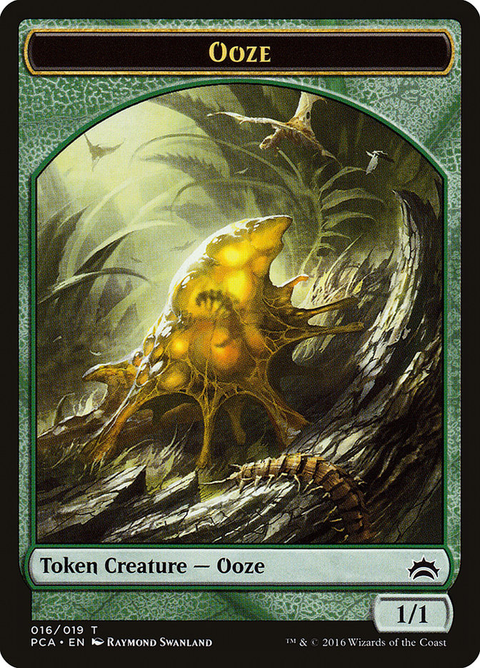 Ooze Token (016/019) [Planechase Anthology Tokens] | Red Riot Games CA