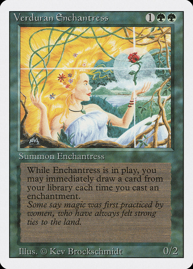 Verduran Enchantress [Revised Edition] | Red Riot Games CA