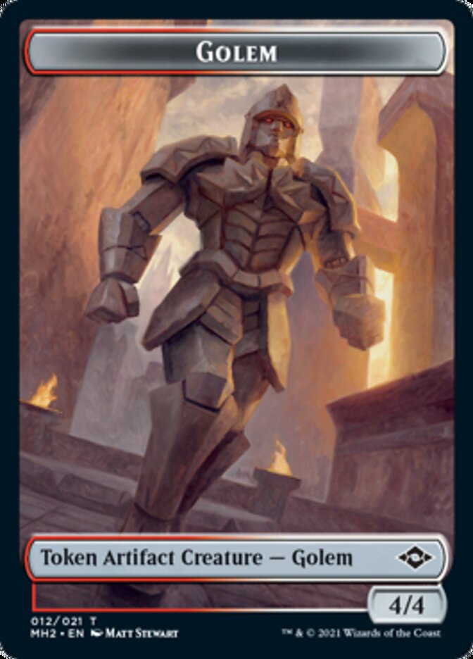 Clue (15) // Golem Double-Sided Token [Modern Horizons 2 Tokens] | Red Riot Games CA