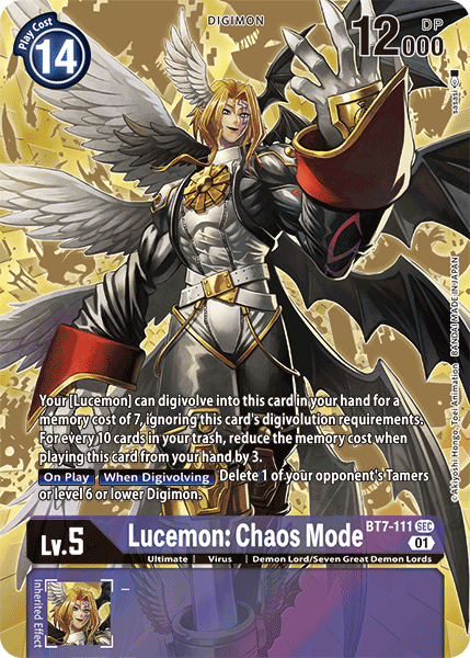 Lucemon: Chaos Mode [BT7-111] (Alternate Art) [Next Adventure] | Red Riot Games CA