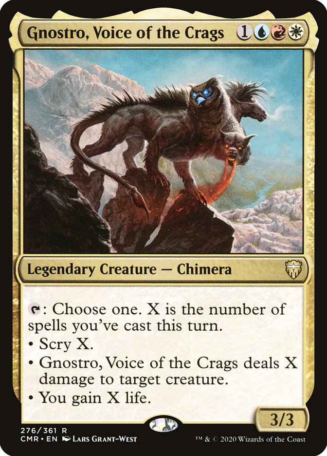 Gnostro, Voice of the Crags [Commander Legends] | Red Riot Games CA