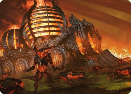 Urabrask's Forge Art Card [Phyrexia: All Will Be One Art Series] | Red Riot Games CA