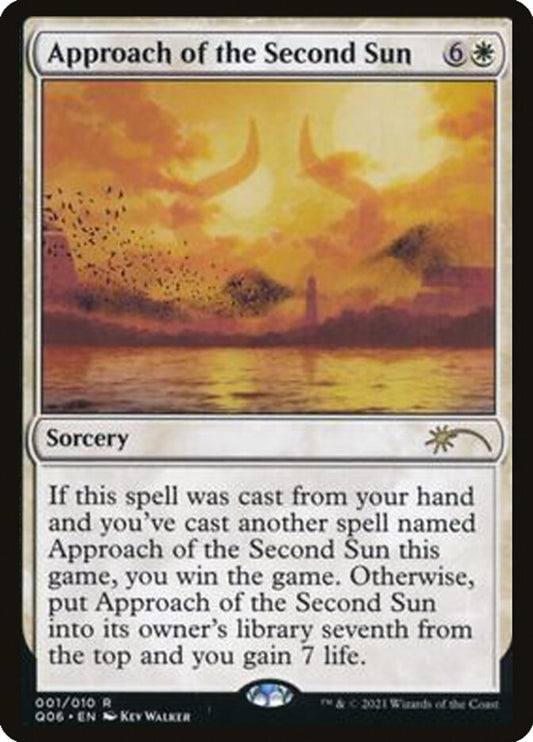 Approach of the Second Sun [Pioneer Challenger Decks 2021]