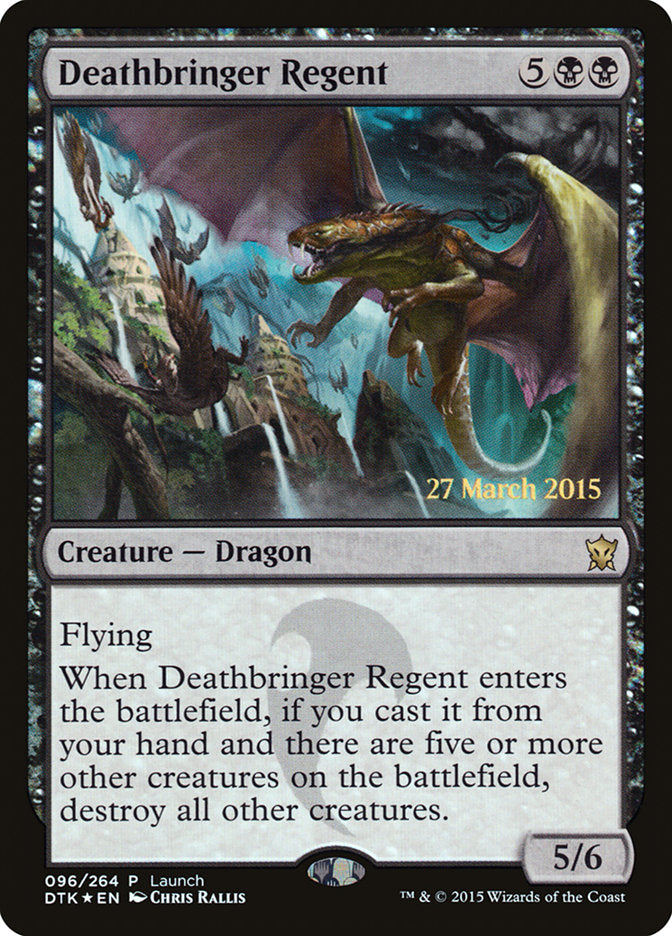 Deathbringer Regent (Launch) [Dragons of Tarkir Prerelease Promos] | Red Riot Games CA
