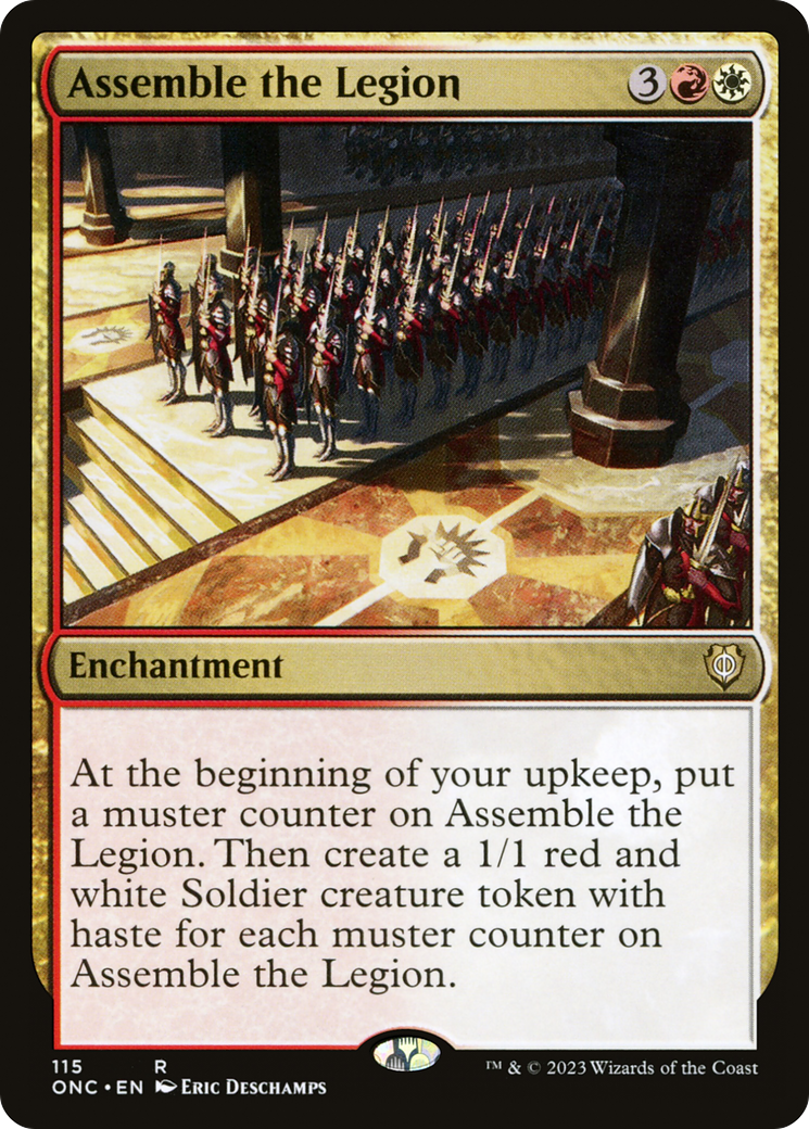 Assemble the Legion [Phyrexia: All Will Be One Commander] | Red Riot Games CA