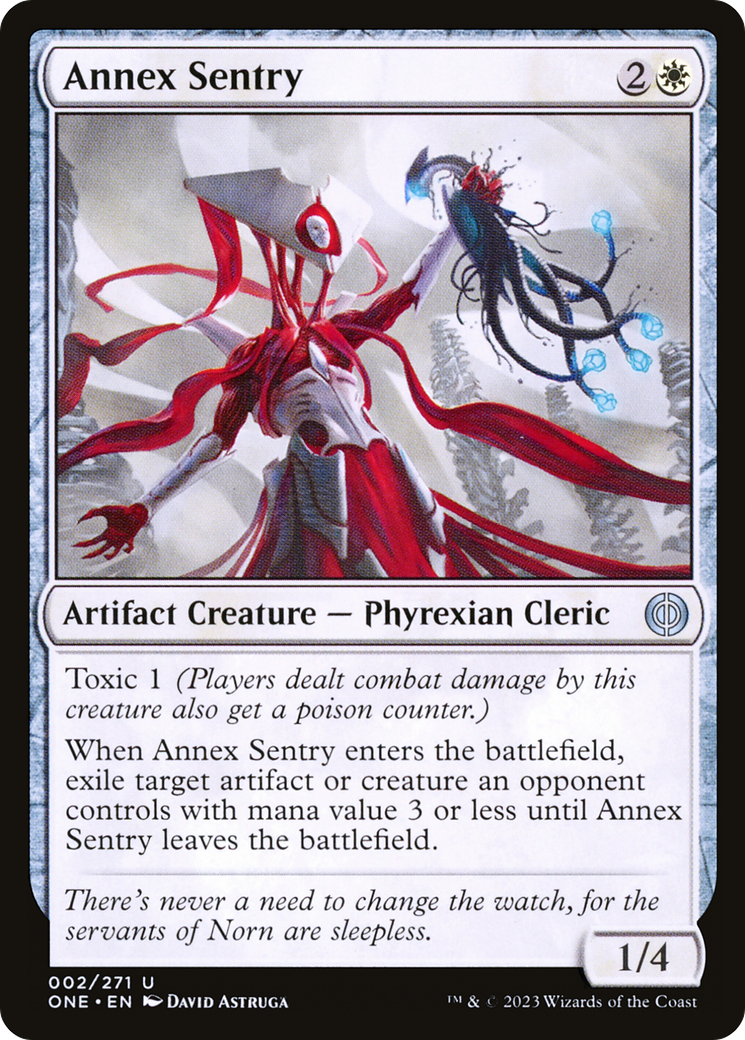 Annex Sentry [Phyrexia: All Will Be One] | Red Riot Games CA