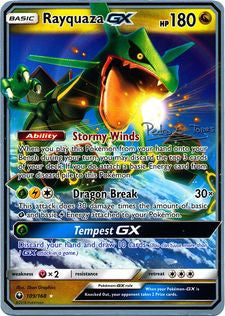 Rayquaza GX (109/168) (Dragones y Sombras - Pedro Eugenio Torres) [World Championships 2018] | Red Riot Games CA
