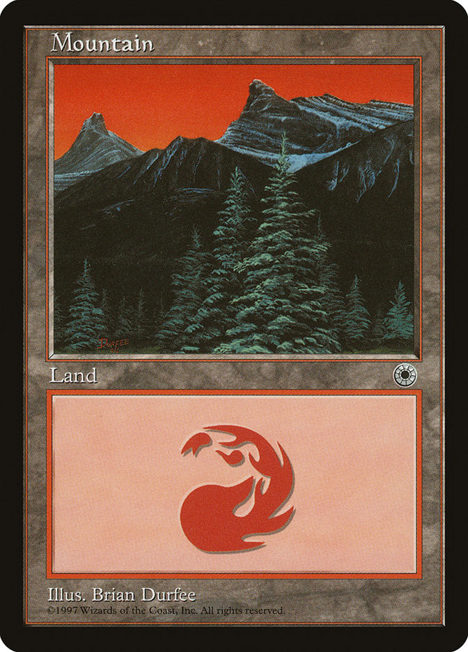 Mountain (9/6 Signature / Tallest Peak Center) [Portal] | Red Riot Games CA