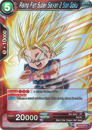 Rising Fist Super Saiyan 2 Son Goku (BT3-004) [Cross Worlds] | Red Riot Games CA