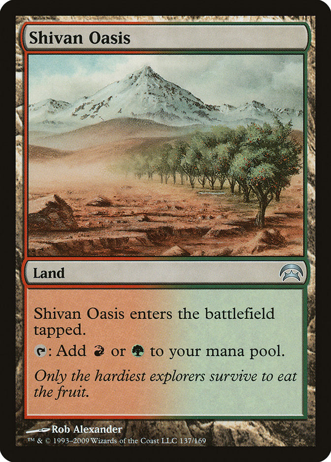 Shivan Oasis [Planechase] | Red Riot Games CA