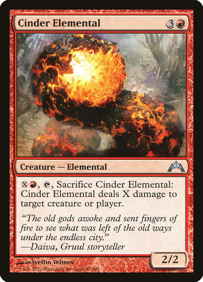 Cinder Elemental [Gatecrash] | Red Riot Games CA