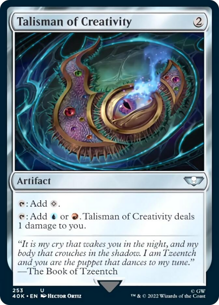 Talisman of Creativity (Surge Foil) [Warhammer 40,000] | Red Riot Games CA