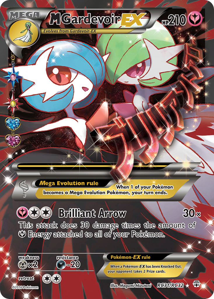M Gardevoir EX (RC31/RC32) [XY: Generations] | Red Riot Games CA