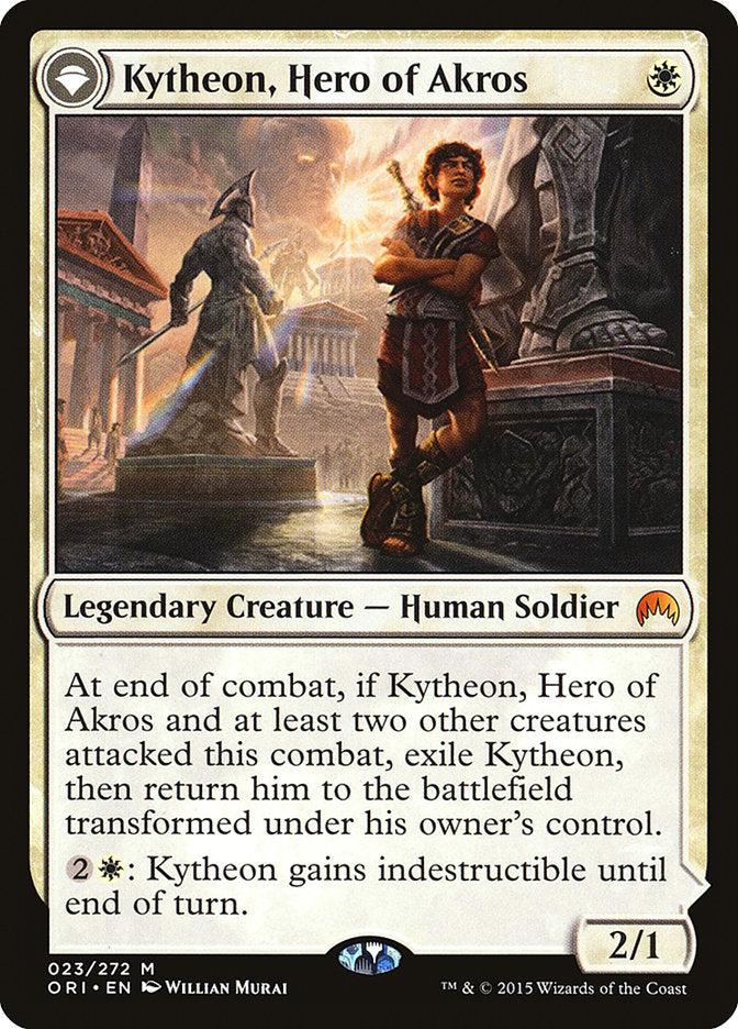 Kytheon, Hero of Akros // Gideon, Battle-Forged [Magic Origins] | Red Riot Games CA