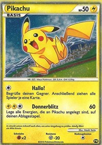 Pikachu (PW6) (German) [Pikachu World Collection Promos] | Red Riot Games CA