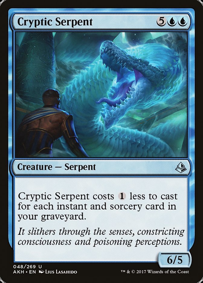 Cryptic Serpent [Amonkhet] | Red Riot Games CA