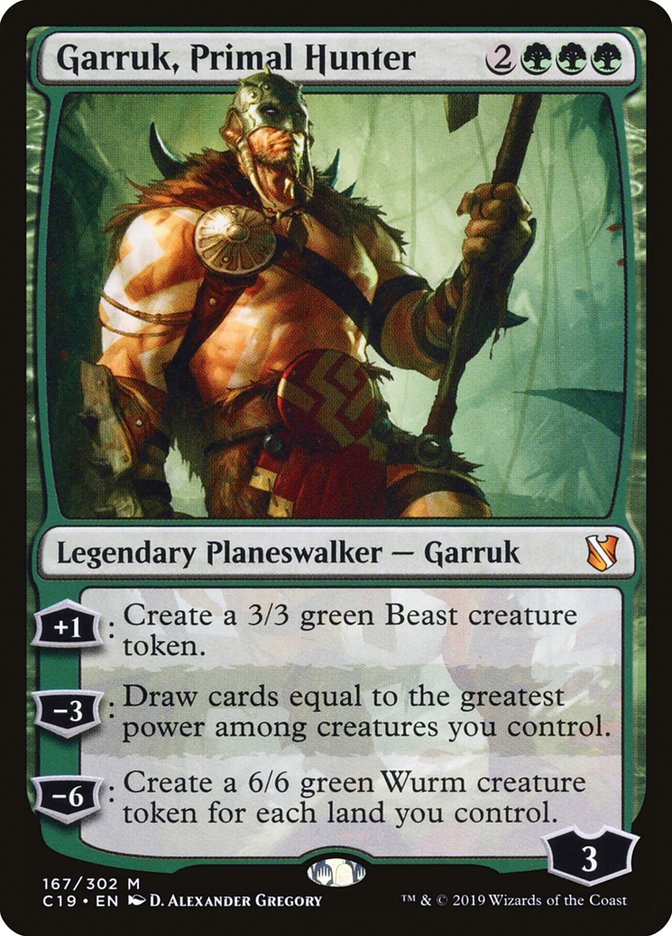 Garruk, Primal Hunter [Commander 2019] | Red Riot Games CA