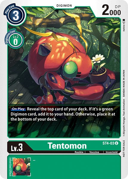 Tentomon [ST4-03] (Official Tournament Pack Vol.3) [Starter Deck: Giga Green Promos] | Red Riot Games CA