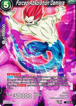 Forced Absorption Demigra (EX03-26) [Ultimate Box] | Red Riot Games CA