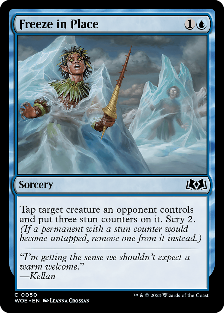 Freeze in Place [Wilds of Eldraine] | Red Riot Games CA