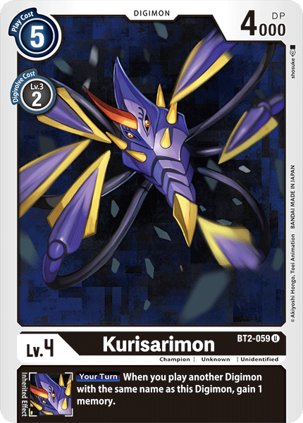 Kurisarimon [BT2-059] [Release Special Booster Ver.1.0] | Red Riot Games CA