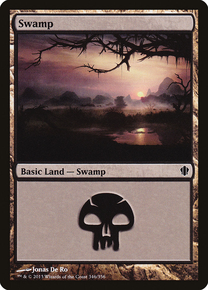 Swamp (346) [Commander 2013] | Red Riot Games CA