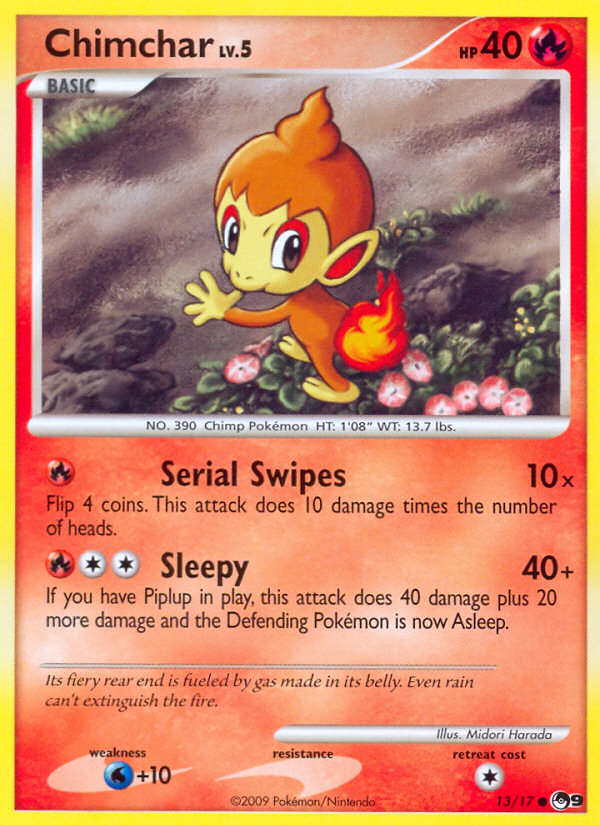 Chimchar (13/17) [POP Series 9] | Red Riot Games CA