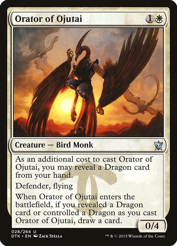Orator of Ojutai [Dragons of Tarkir] | Red Riot Games CA