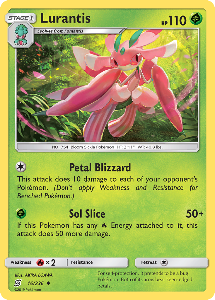 Lurantis (16/236) [Sun & Moon: Unified Minds] | Red Riot Games CA