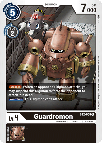 Guardromon [BT2-058] [Release Special Booster Ver.1.0] | Red Riot Games CA