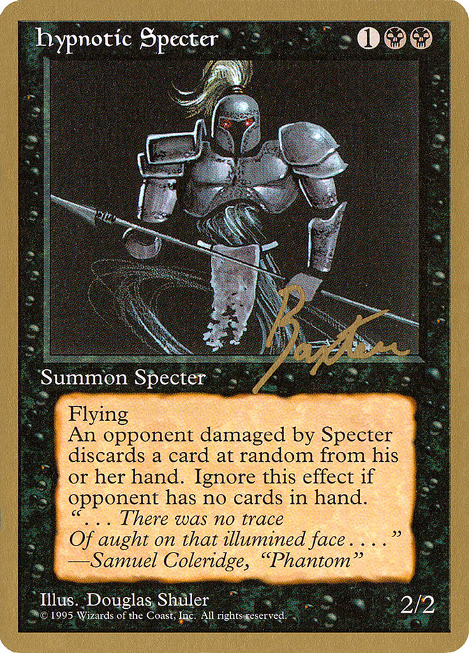 Hypnotic Specter (George Baxter) [Pro Tour Collector Set] | Red Riot Games CA