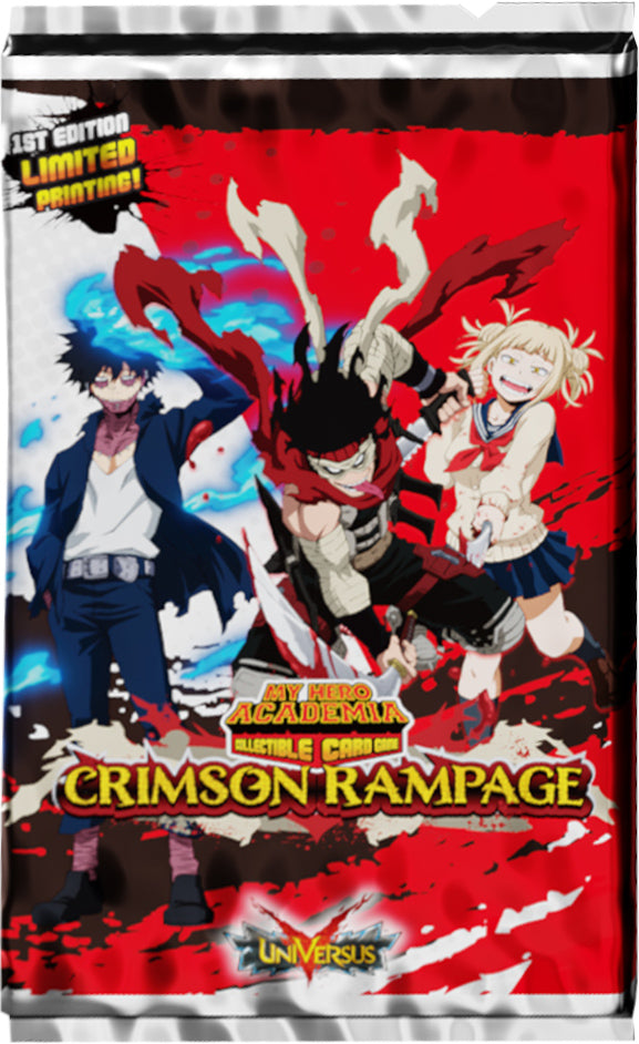 Crimson Rampage - Booster Pack (1st Edition) | Red Riot Games CA