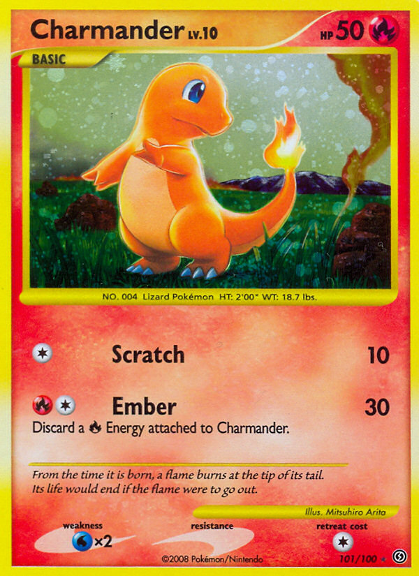 Charmander (101/100) [Diamond & Pearl: Stormfront] | Red Riot Games CA