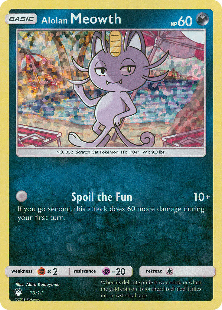 Alolan Meowth (10/12) [McDonald's Promos: 2019 Collection] | Red Riot Games CA
