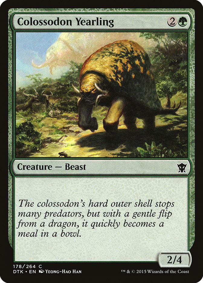 Colossodon Yearling [Dragons of Tarkir] | Red Riot Games CA