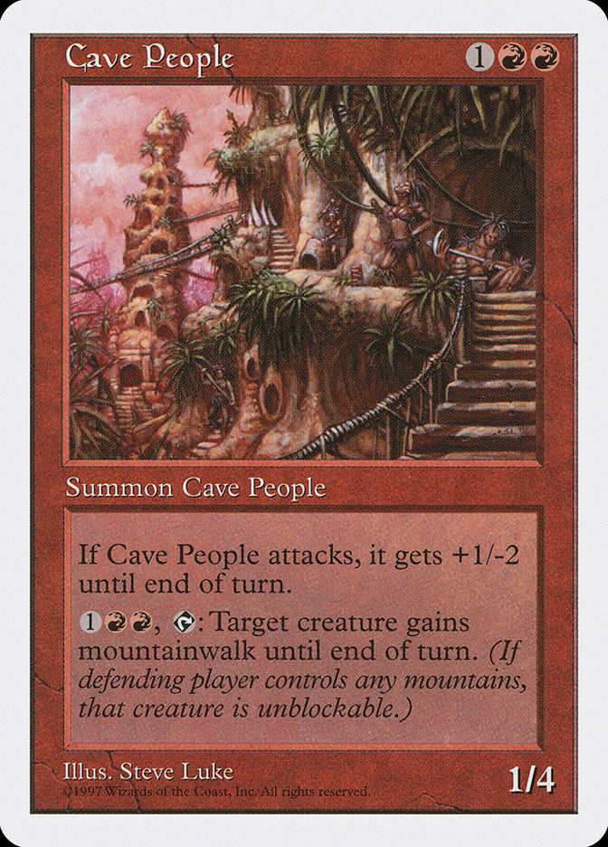 Cave People [Fifth Edition] | Red Riot Games CA