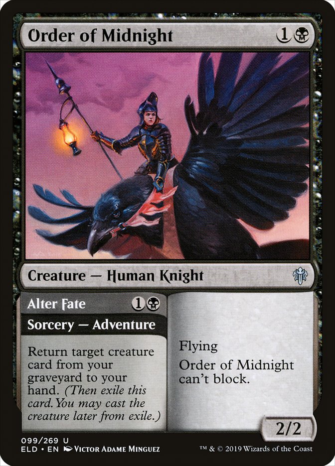 Order of Midnight // Alter Fate [Throne of Eldraine] | Red Riot Games CA