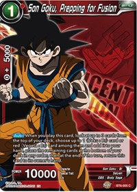 Son Goku, Prepping for Fusion (BT6-005) [Magnificent Collection Gogeta Version] | Red Riot Games CA