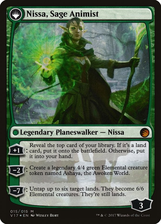 Nissa, Vastwood Seer // Nissa, Sage Animist [From the Vault: Transform] | Red Riot Games CA