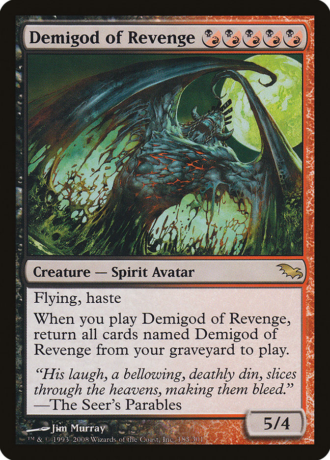 Demigod of Revenge [Shadowmoor] | Red Riot Games CA