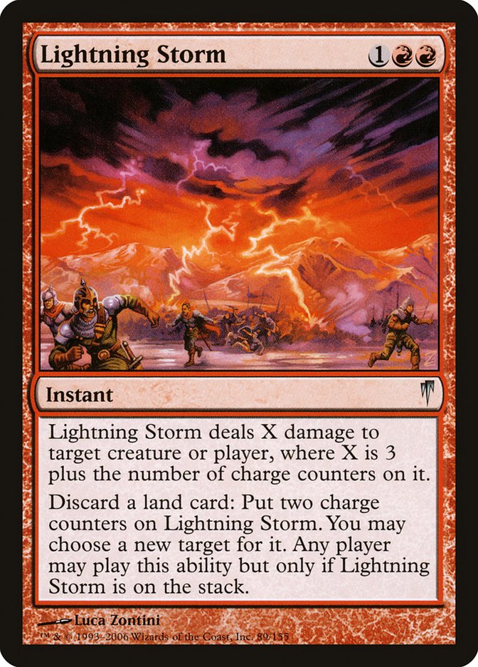 Lightning Storm [Coldsnap] | Red Riot Games CA