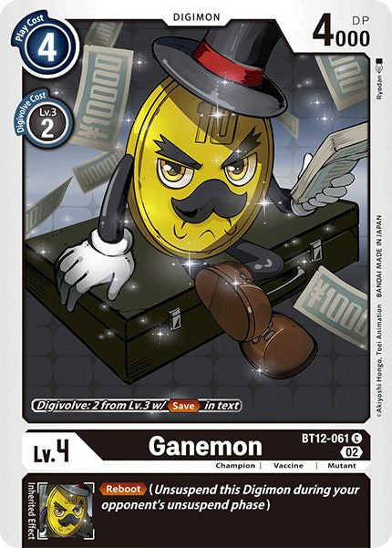 Ganemon [BT12-061] [Across Time] | Red Riot Games CA
