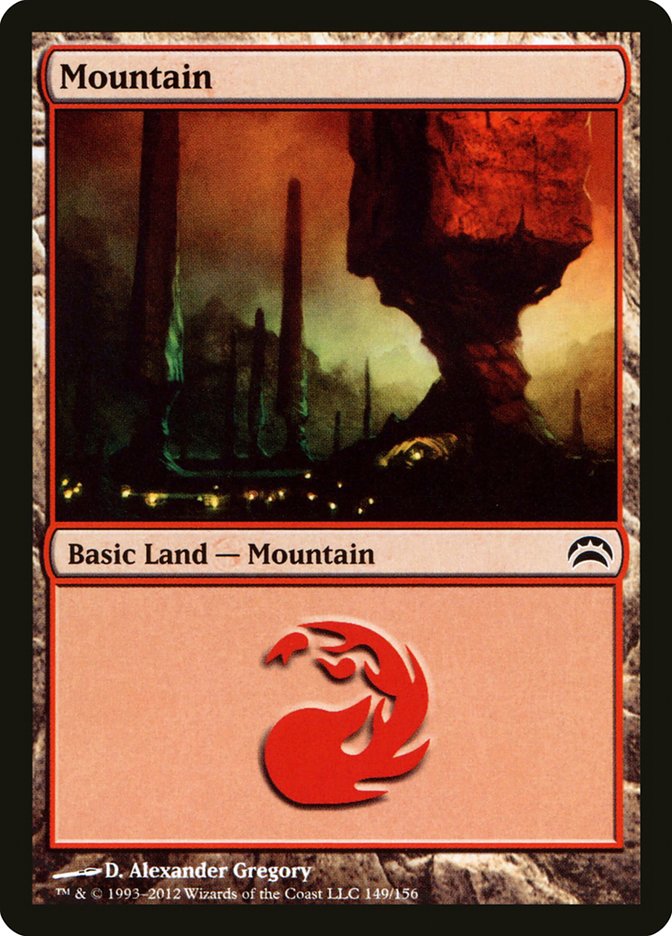 Mountain (149) [Planechase 2012] | Red Riot Games CA