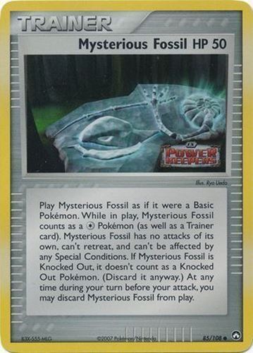 Mysterious Fossil (85/108) (Stamped) [EX: Power Keepers] | Red Riot Games CA