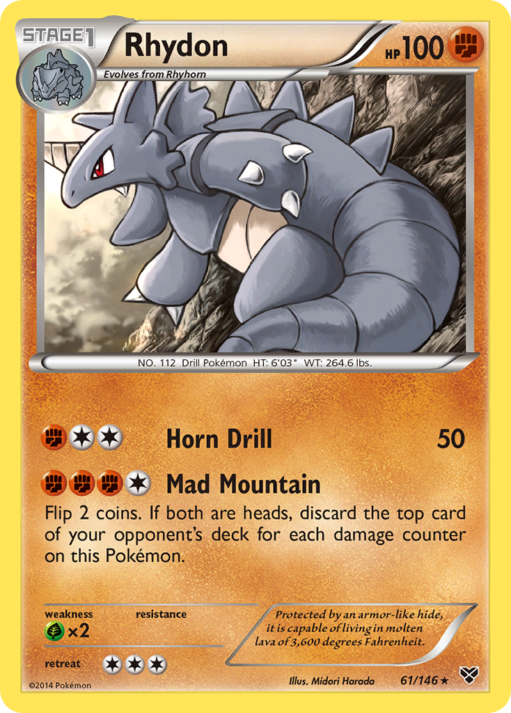 Rhydon (61/146) [XY: Base Set] | Red Riot Games CA