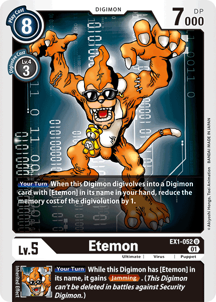 Etemon [EX1-052] [Classic Collection] | Red Riot Games CA
