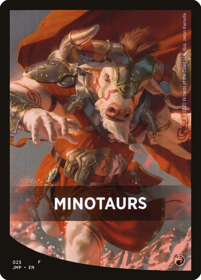 Minotaurs Theme Card [Jumpstart Front Cards] | Red Riot Games CA