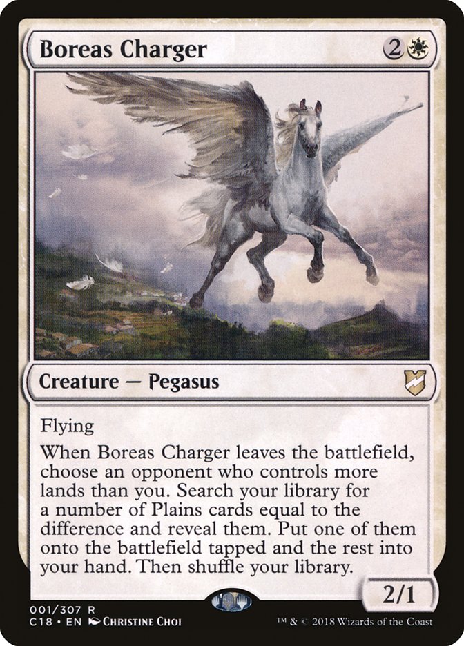 Boreas Charger [Commander 2018] | Red Riot Games CA
