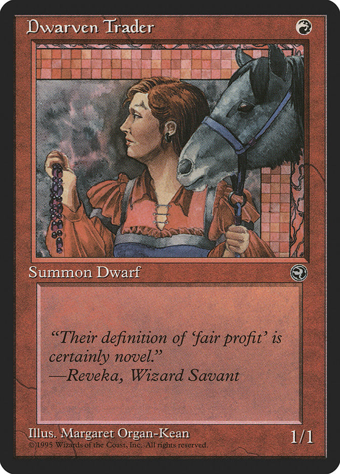 Dwarven Trader (Reveka Flavor Text) [Homelands] | Red Riot Games CA